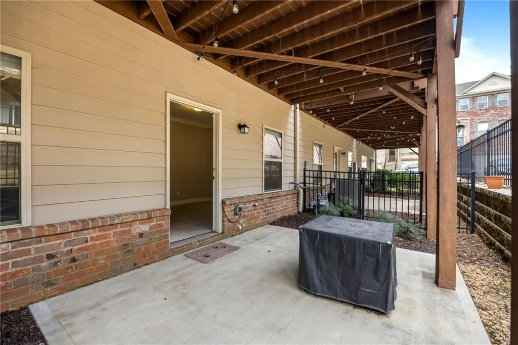 View of patio / terrace with grilling area