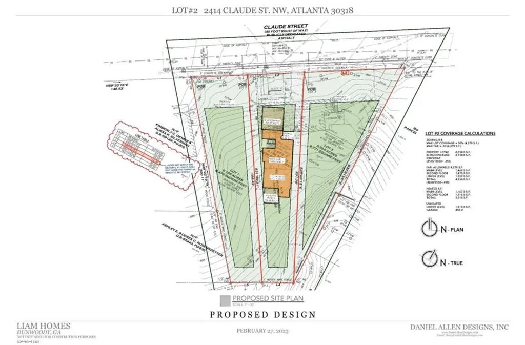 2420 Claude Street, Atlanta, Georgia 30318, 0 ,Land,For Sale,2420 Claude Street,7752414