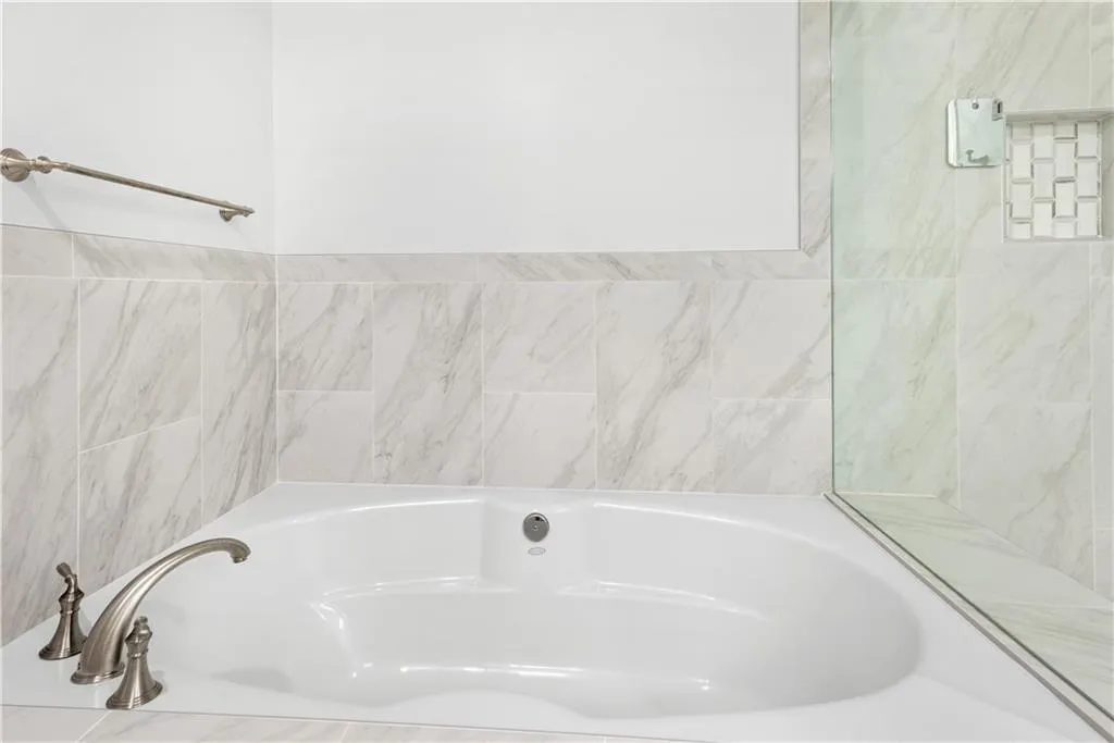 Bathroom with a bath