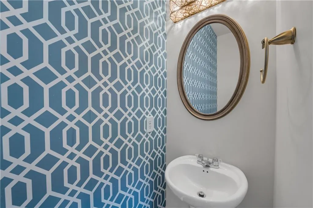 Bathroom with a sink