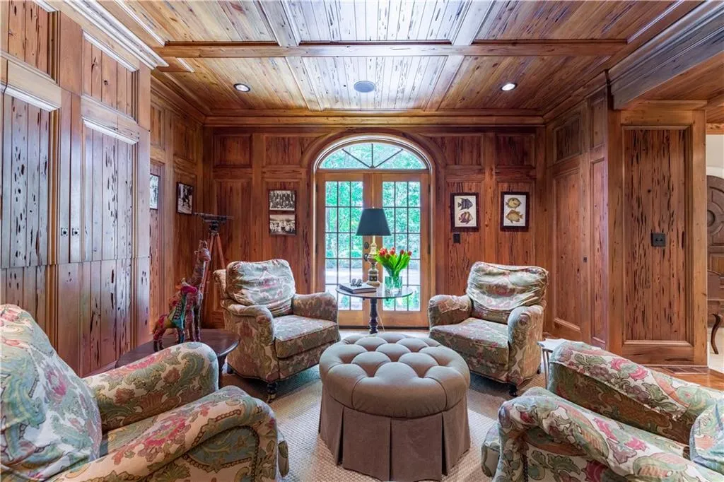 Warm Gentleman's Study