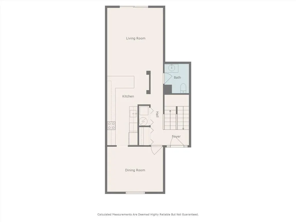 View of floor plan / room layout