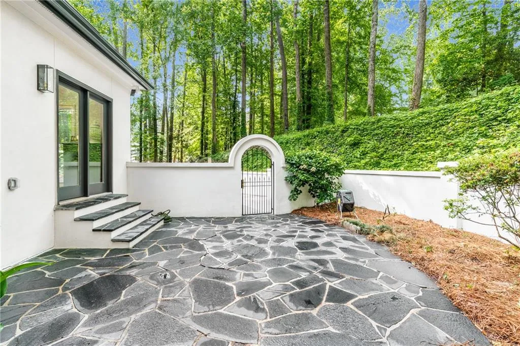 900 Edgewater Drive~ Another view of the backyard patio area.