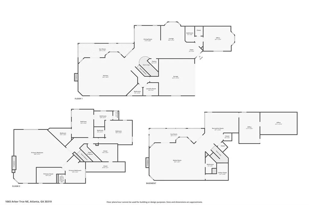 Entire home floor plan