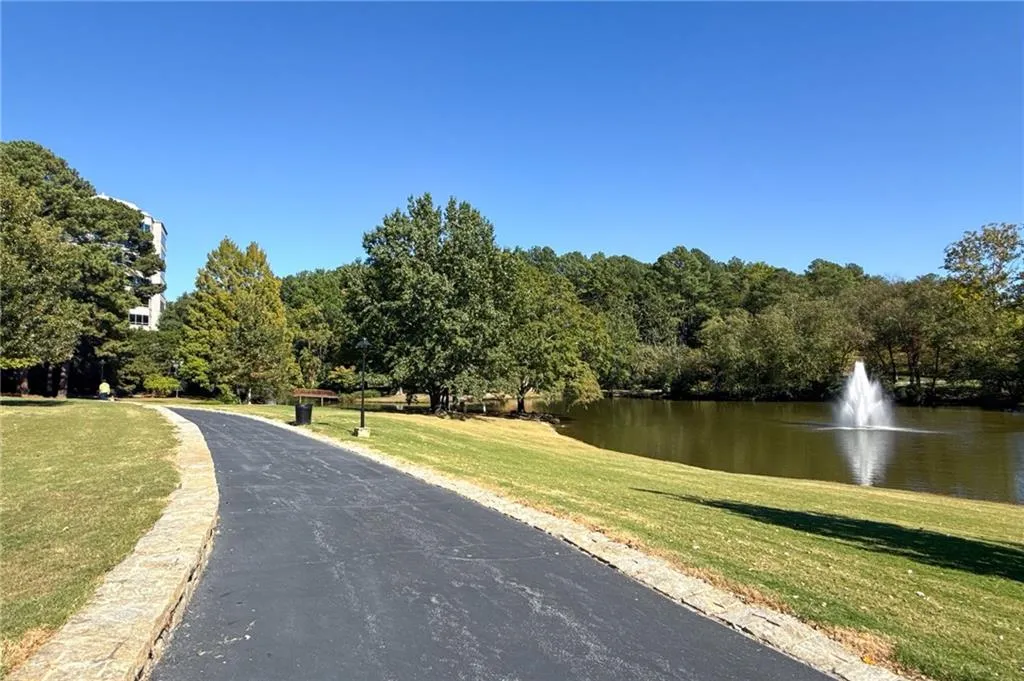 Lenox Park with walking and running trails
