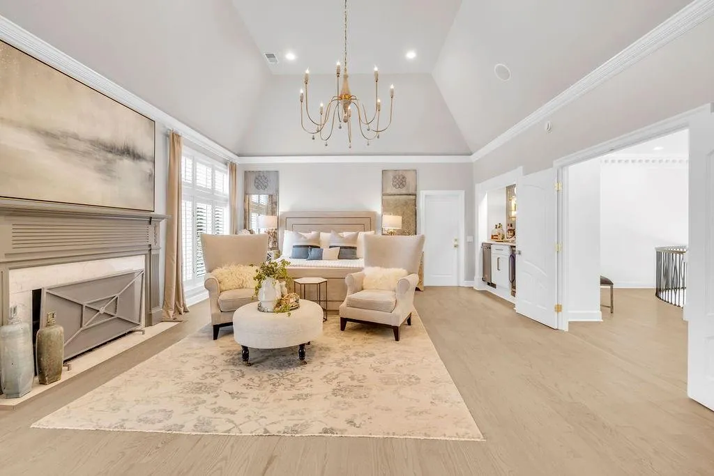 Exquisite Fireside Primary Suite