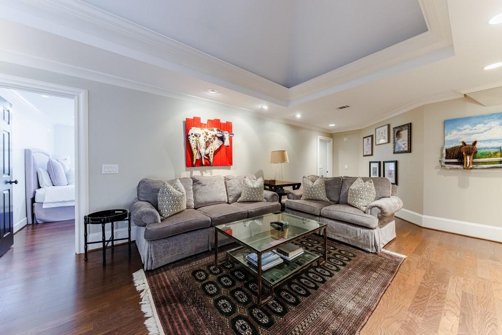 Upper floor loft area