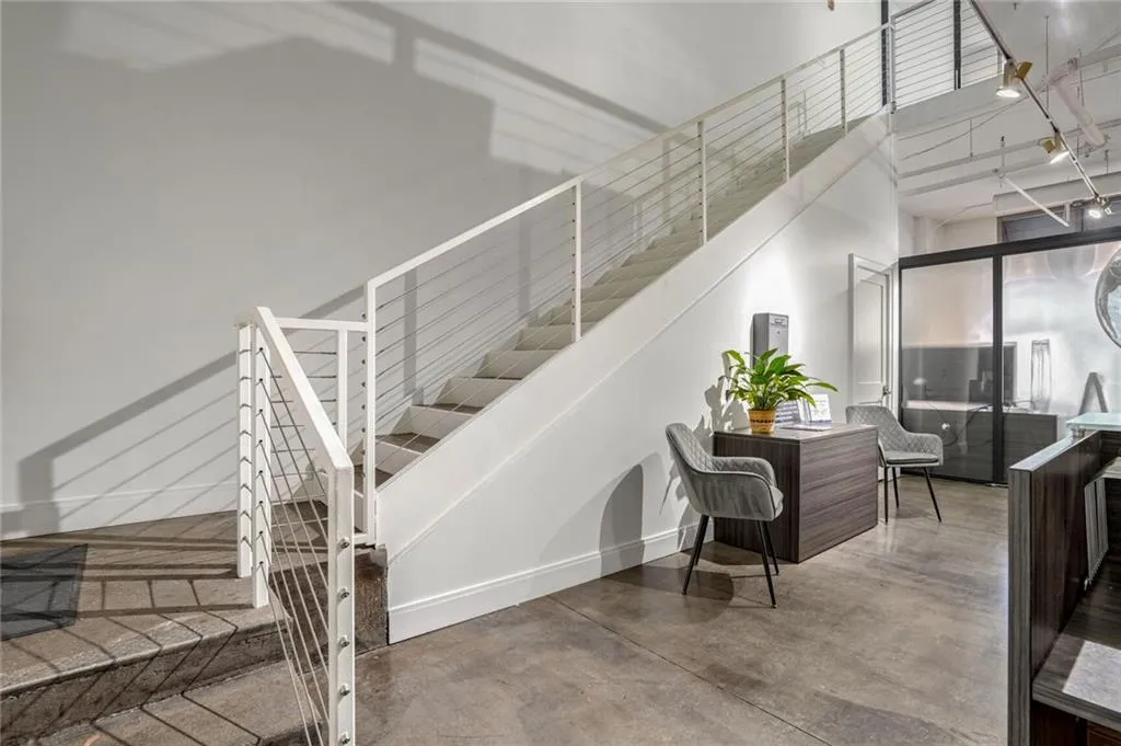 Stairwell to 2nd Floor Offices/ Residence