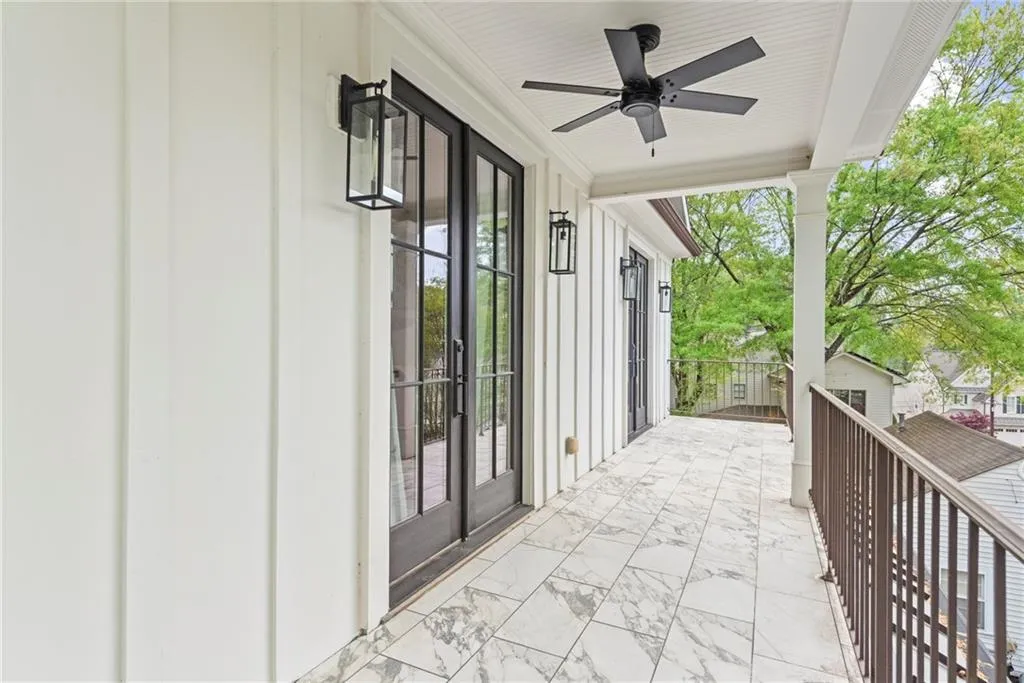 Get some fresh air from the balcony off the two front bedrooms