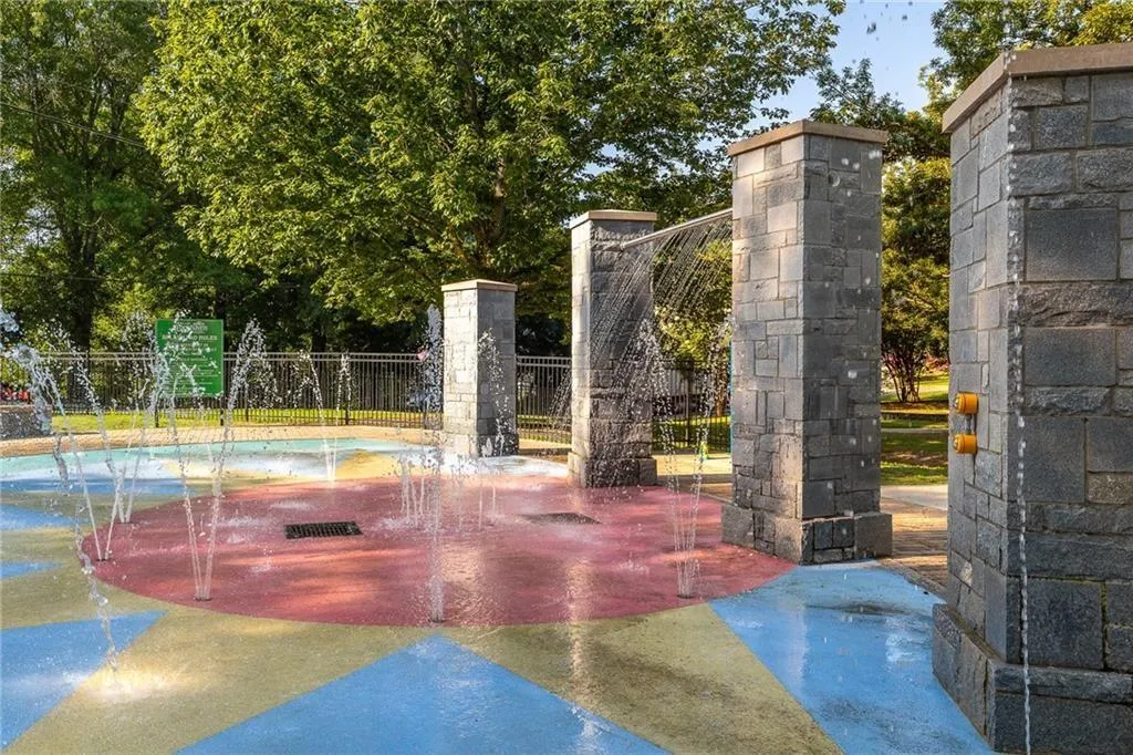 Water feature for children