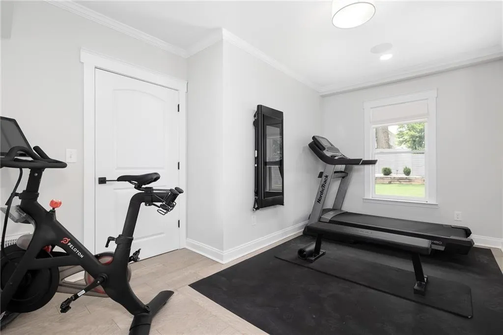 5th Bedroom was previously used as an exercise room