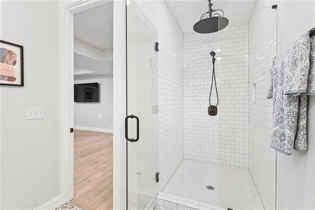 Full bath serves terrace level