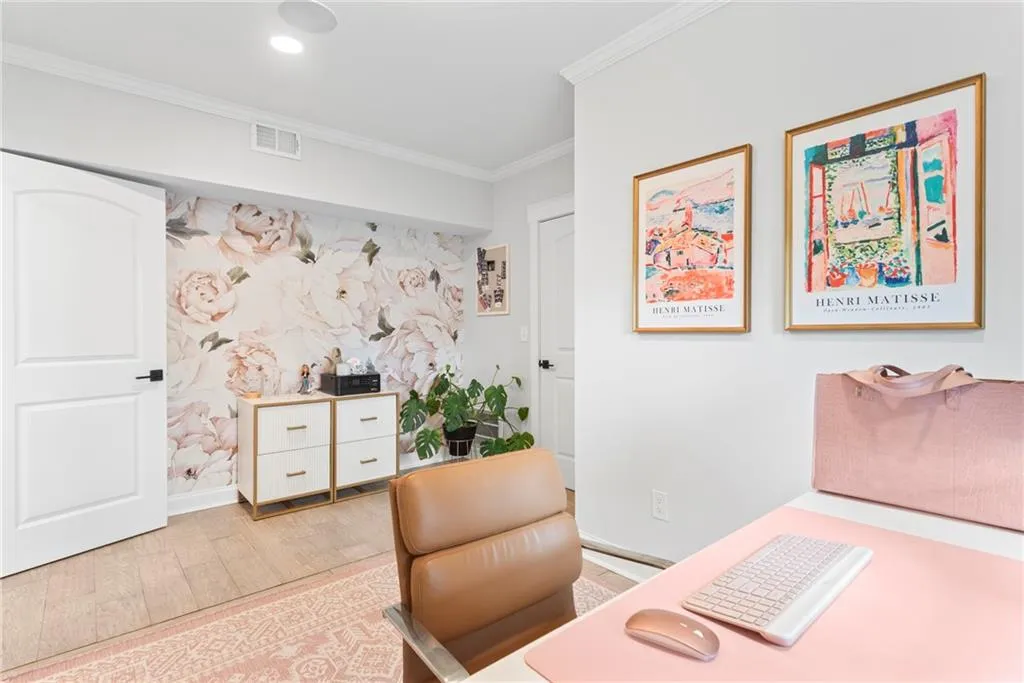 5th Bedroom s being used as an office