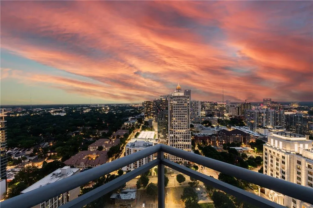 Golden hour skies.