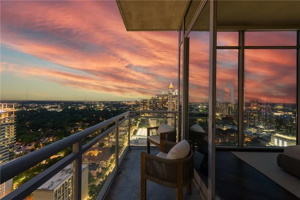 Relax as you enjoy the views of Piedmont Park.
