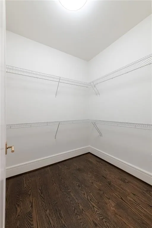 Guest room closet.