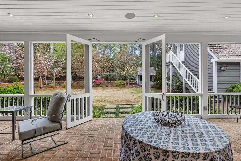Screened porch