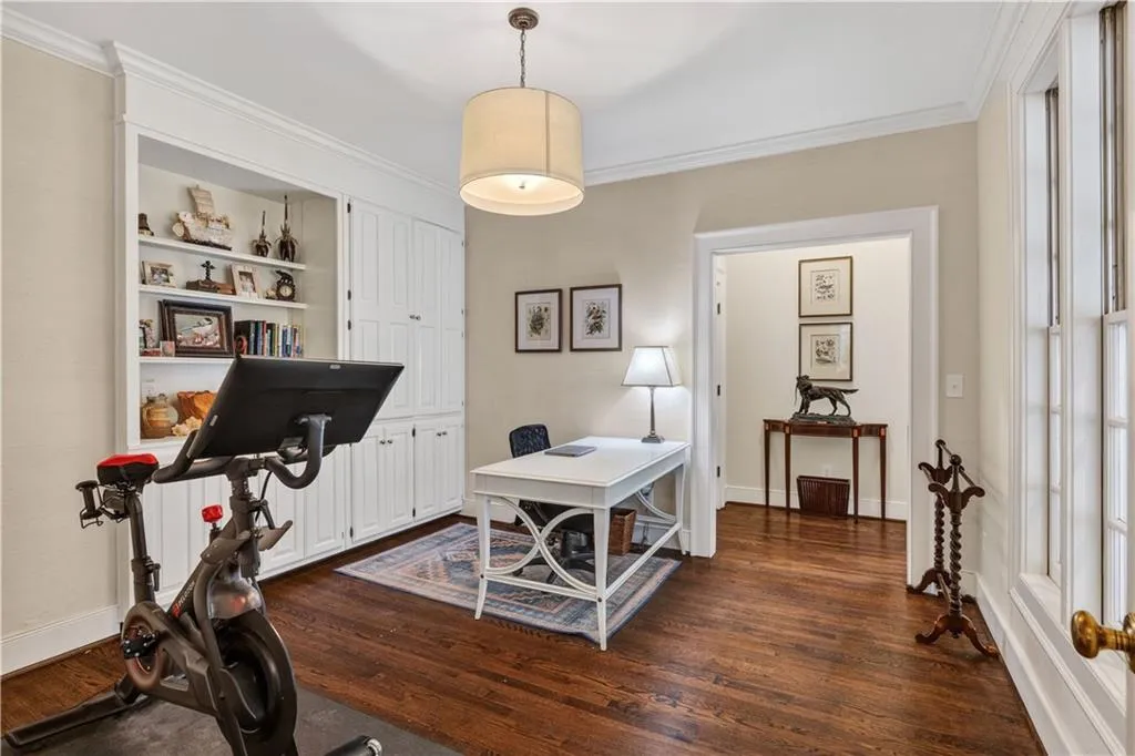 Office at Entry to Primary Suite