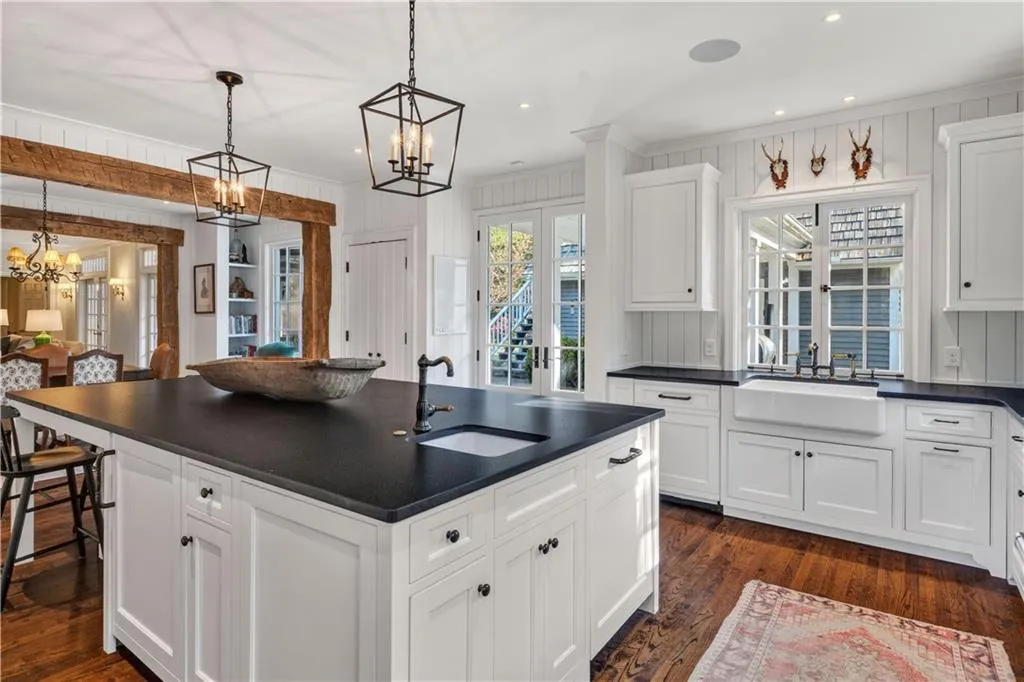 Kitchen to back door