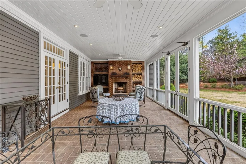 Screened porch