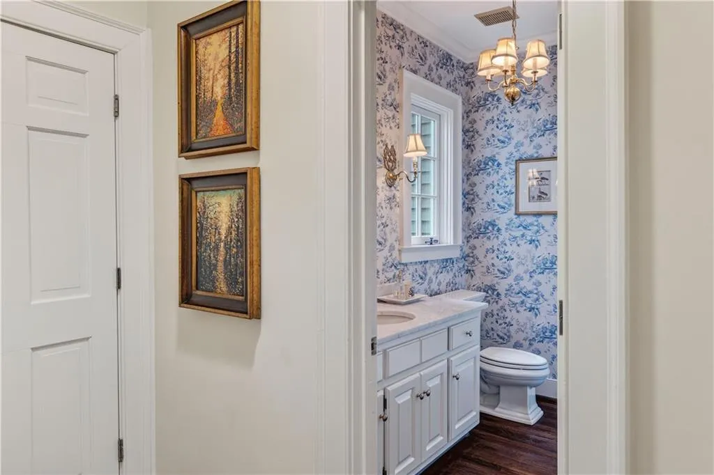 1st floor powder room