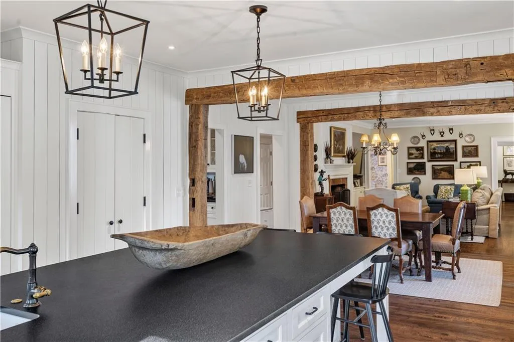 view to family room