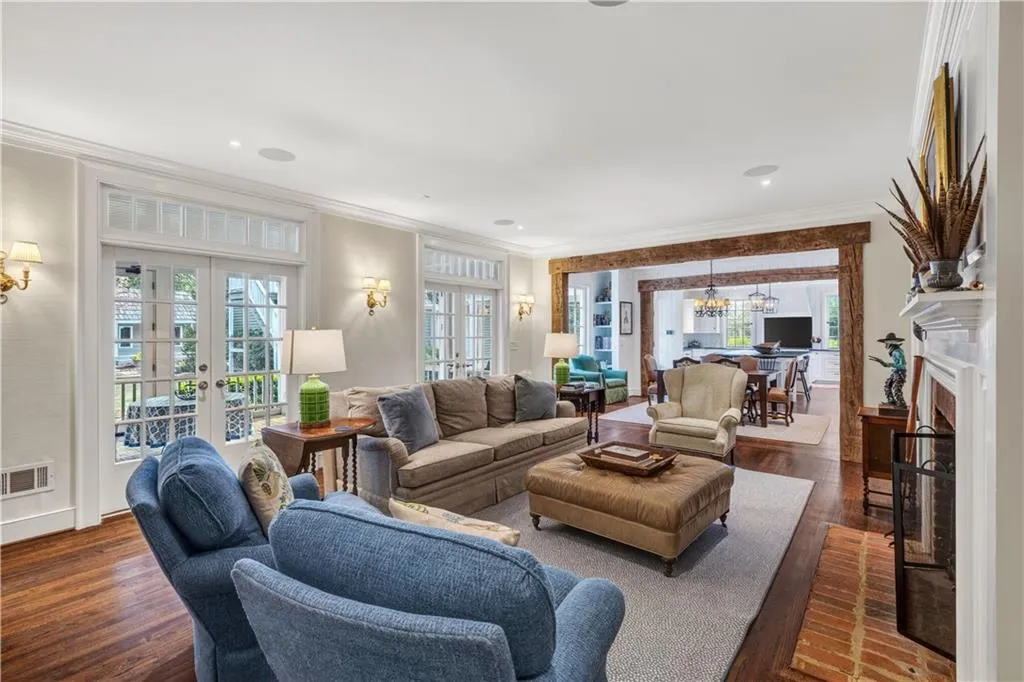 View from Family to Kitchen