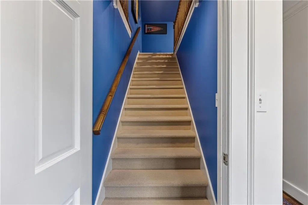 Stairway to 3rd floor