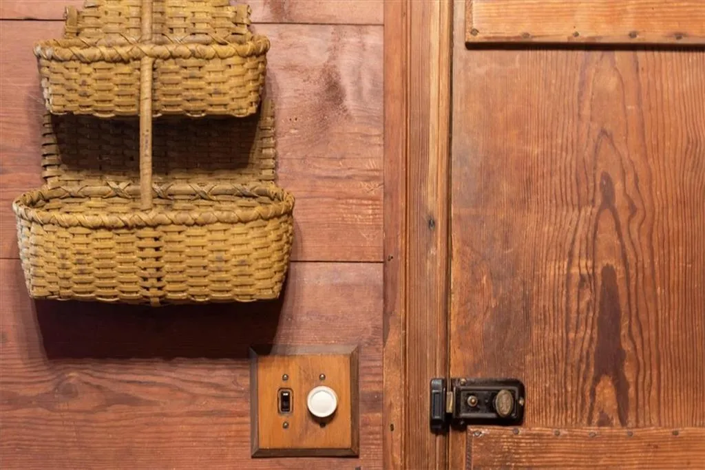 Notice the original handcrafted carpenter's locks throughout, many bearing the sign of the original craftsman