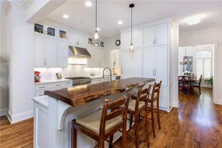 Completely renovated with new cabinetry, countertops and high-end appliances.