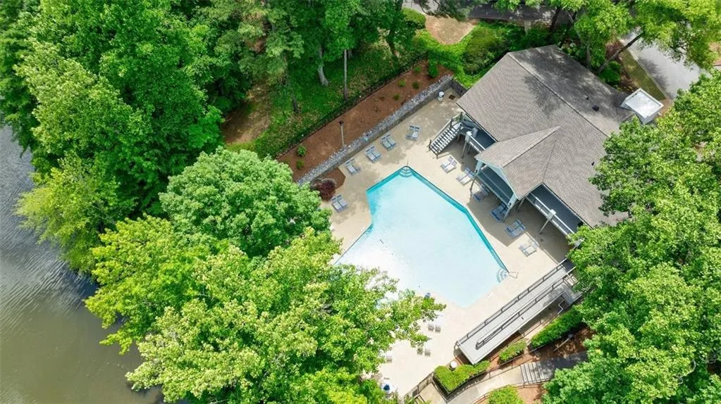 Large Pool and Clubhouse with an Exercise Room