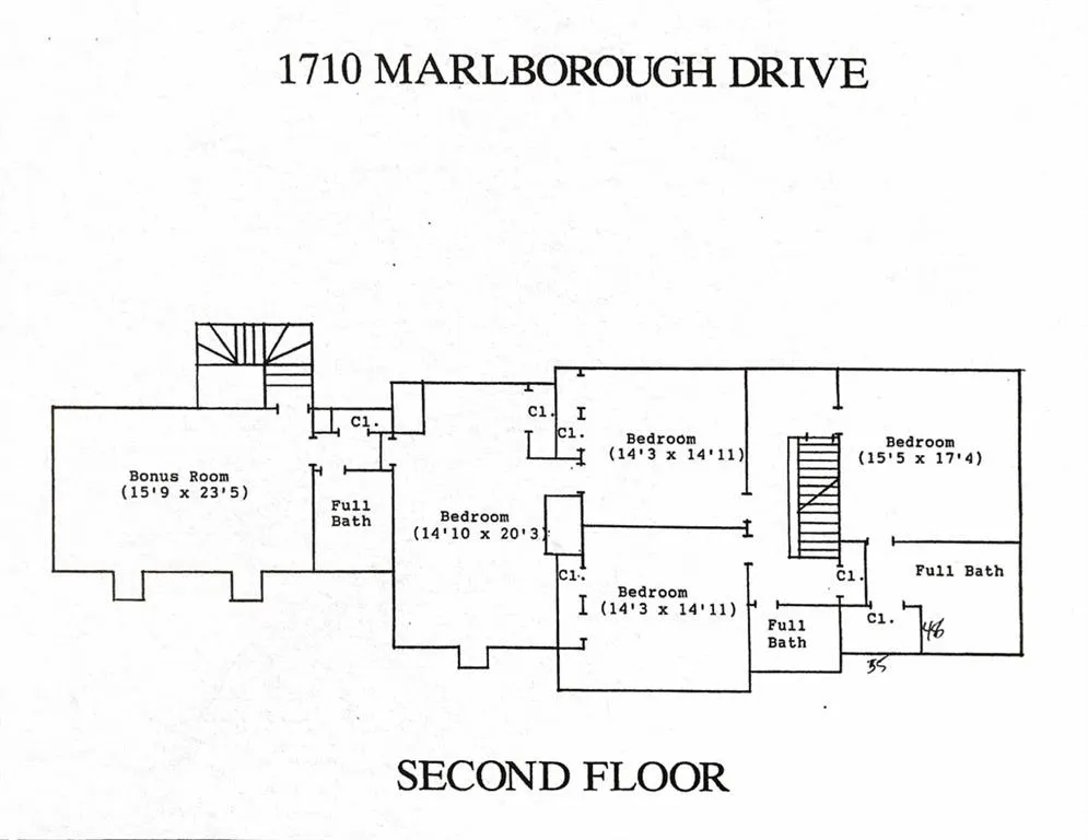 1710 Marlborough Drive, Sandy Springs, Georgia 30350, 5 Bedrooms Bedrooms, ,4 BathroomsBathrooms,Residential,Sold,1710 Marlborough Drive,6588102
