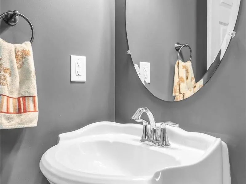 Bathroom with a sink