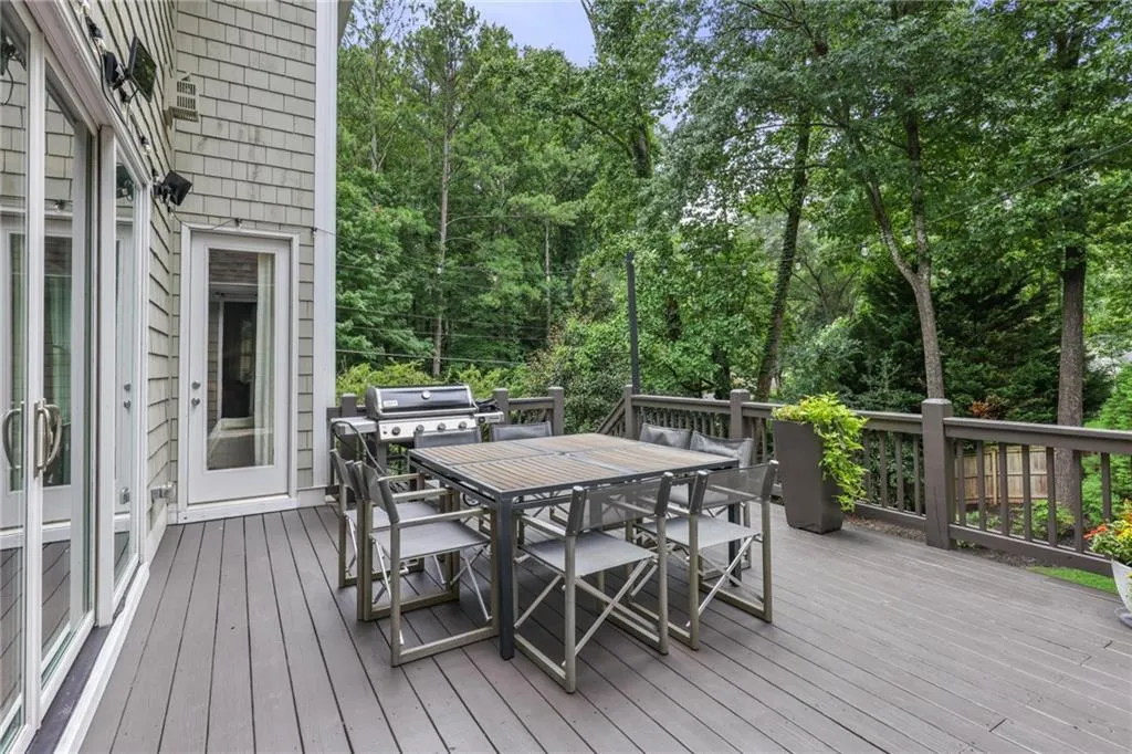 View of deck