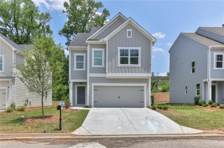 This beautiful two-story home is currently under construction.