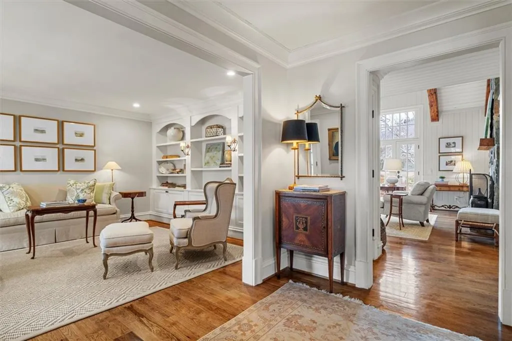 Foyer with adjoining sitting room