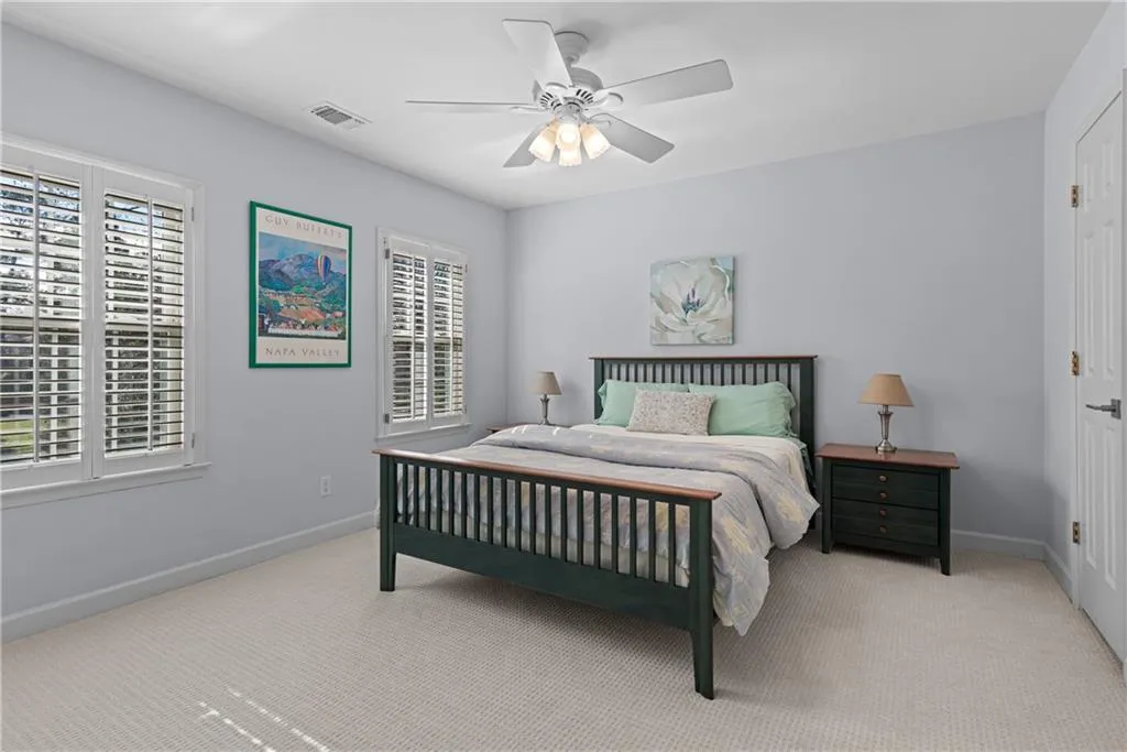 Secondary bedroom with ensuite full bath.