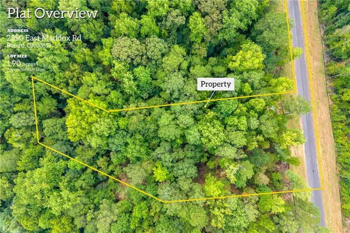 1.90-acre wooded parcel with road frontage