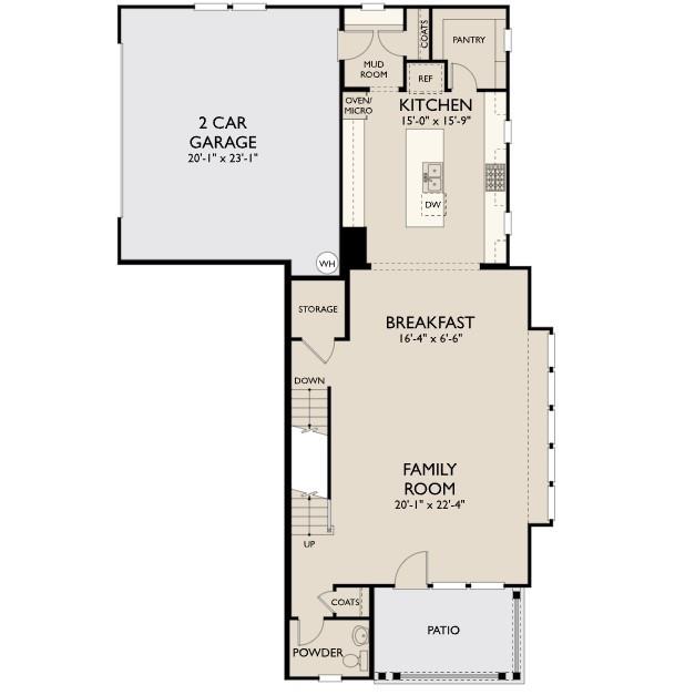 Caruso Main Level with 10 foot ceilings!!!
