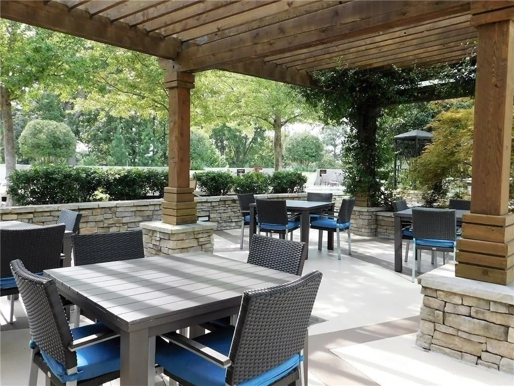 View of patio with  pergola
