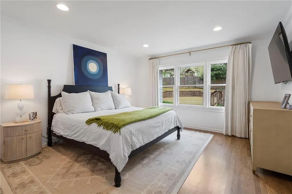Gorgeous primary bedroom completes this FOUR bedroom home.