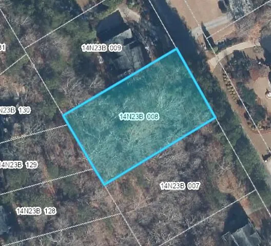 Plat Map. Illustrating the property boundaries and identifying parcels within a larger land division