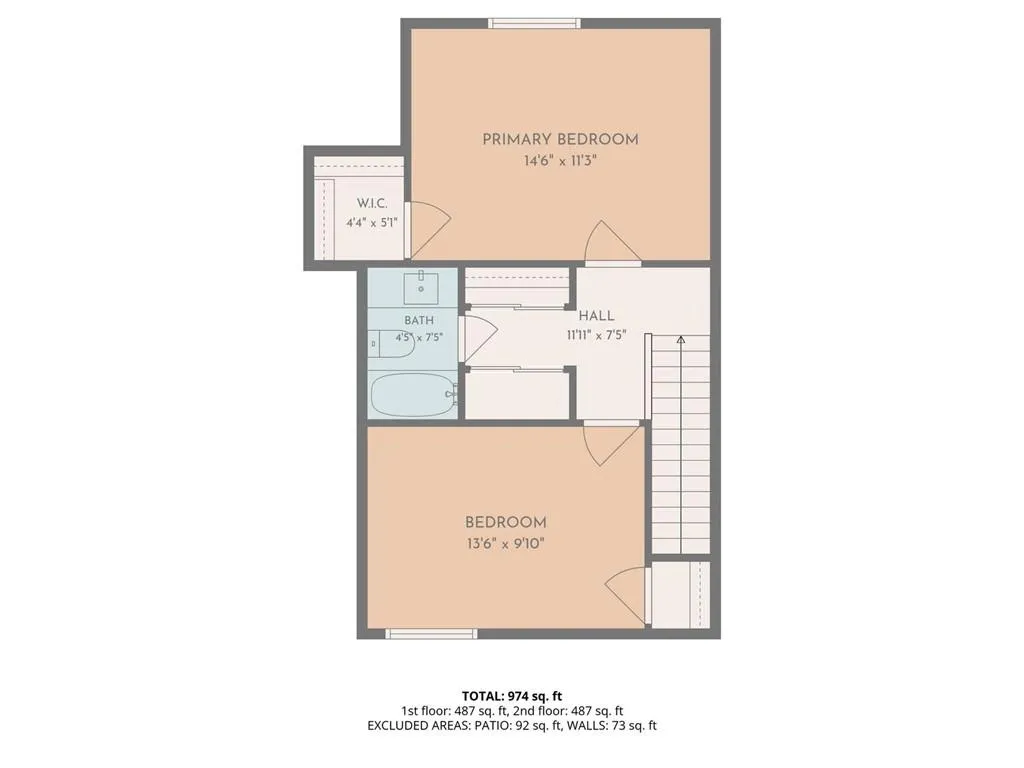 Upper Level Floorplan