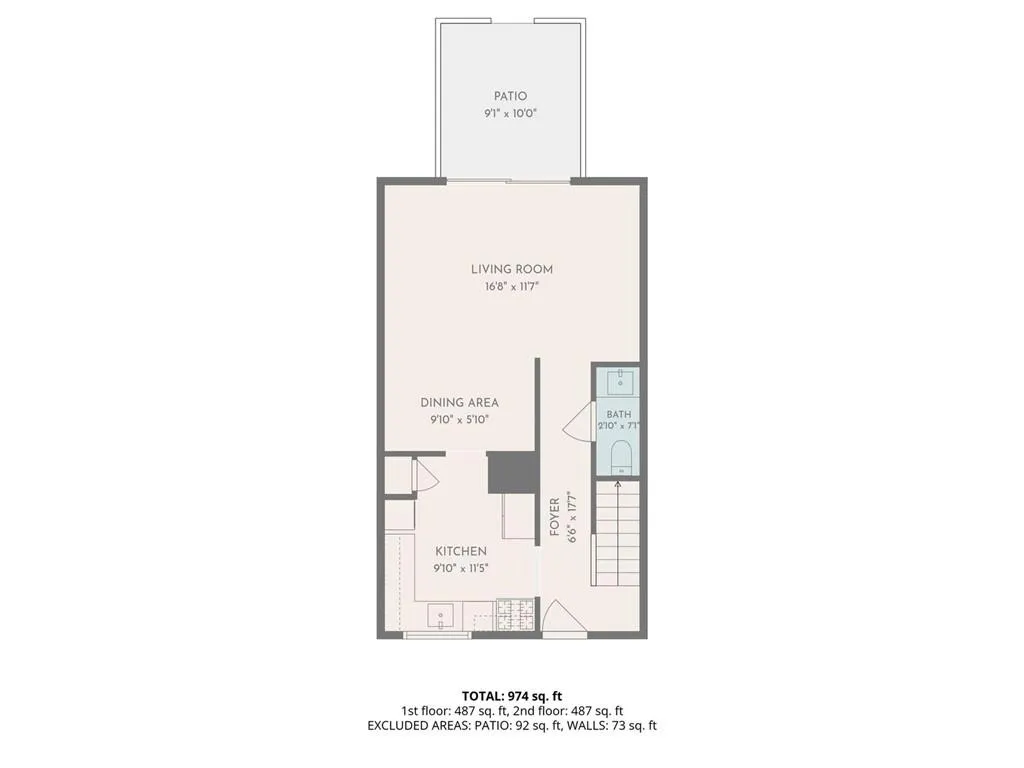 Main Level Floorplan