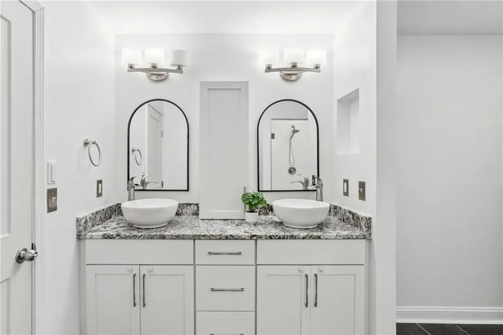 Primary bathroom vanity