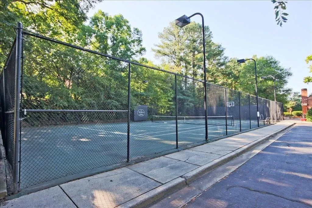 Lighted Tennis Courts