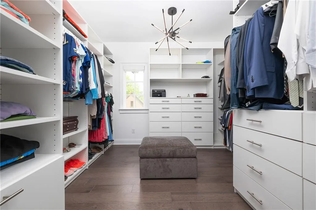 Newly installed custom closet in Primary closet as well as all secondary closets