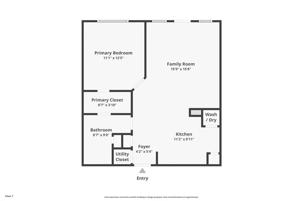 View of room layout