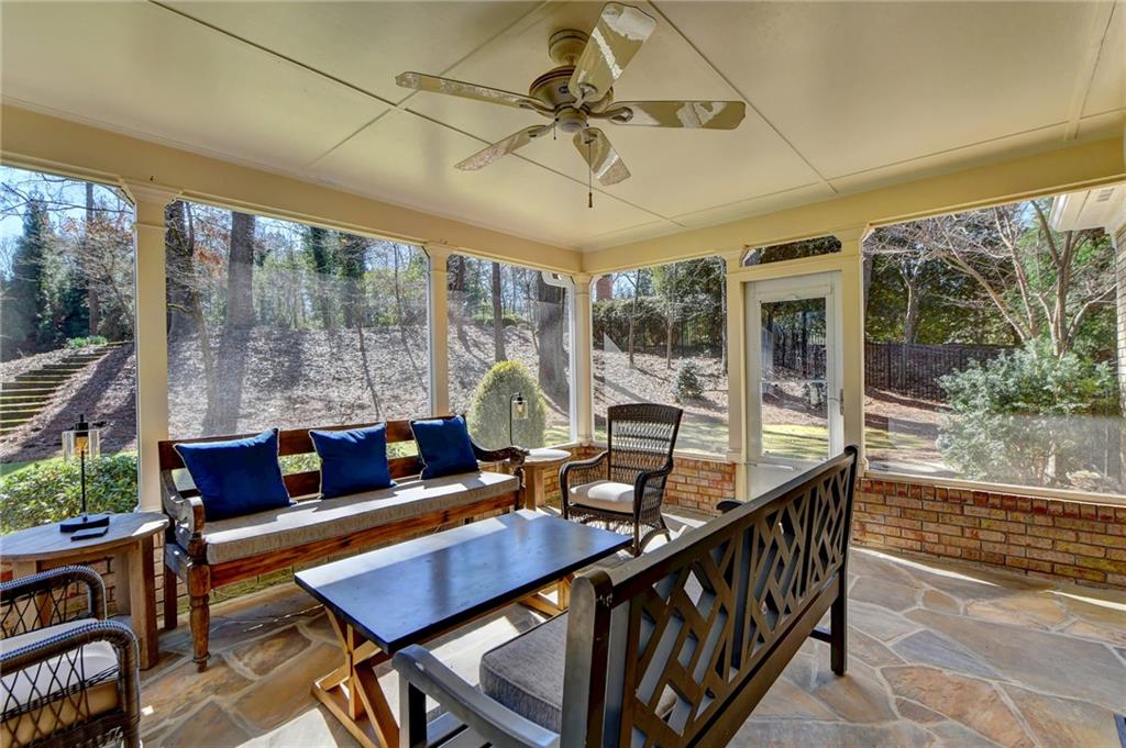 Screened in Porch.