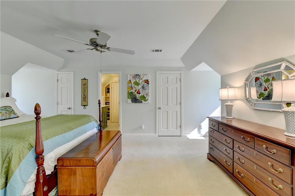 2nd Floor Bedroom w/ attached full bath.
